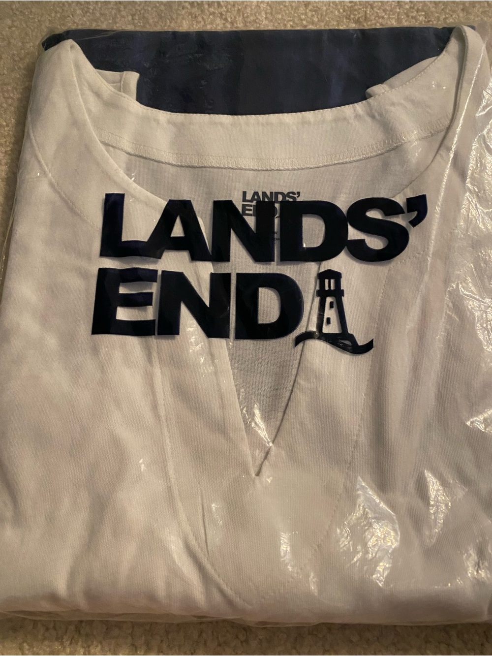 Lands’ End Primary Color Ombre Swim Cover-up - size 3X